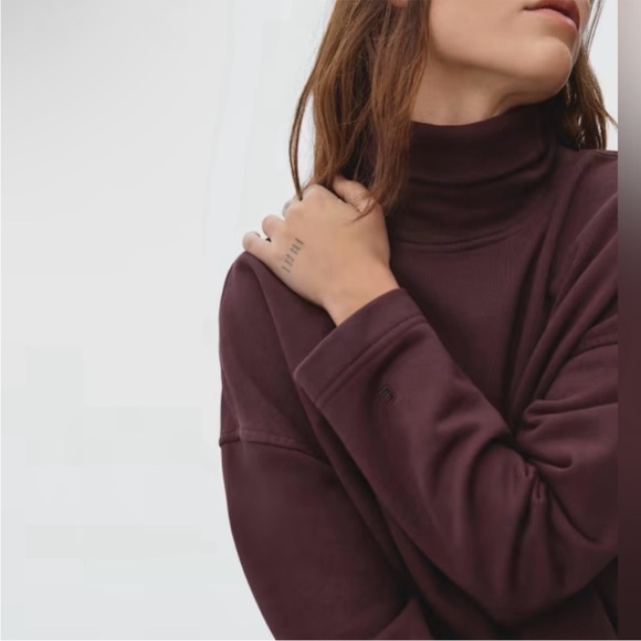 NWT $128 Everlane Organic Cotton Turtleneck Sweater - Picture 3 of 4